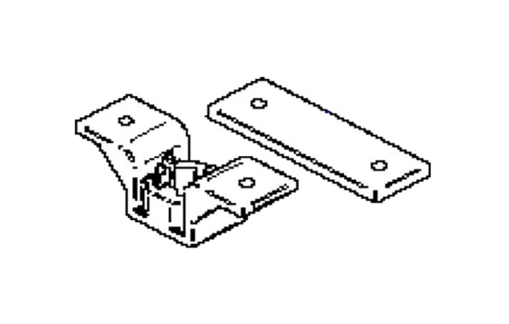 Thule Omnistor mittlere Aufnahme für universellen Stützfuß