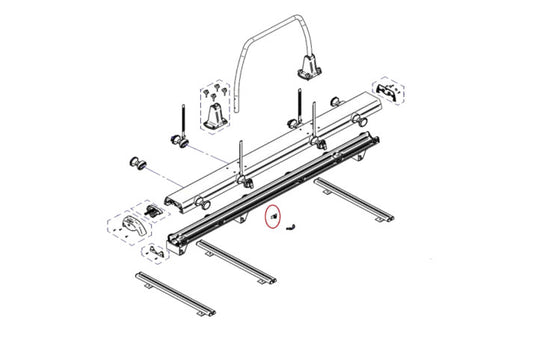 Thule Radmontagesatz VeloSlide / VeloSlide Short