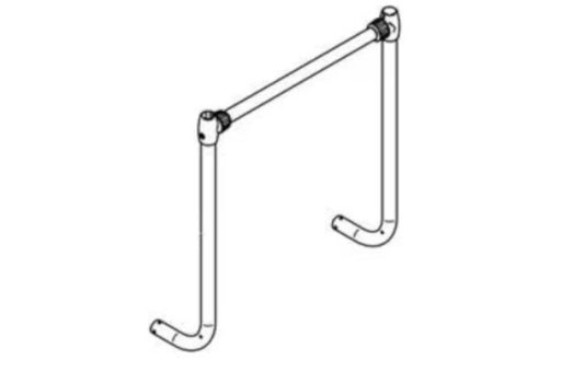 Thule G2 LV Tragrahmen-Querstrebe mit unsere Tragarmen