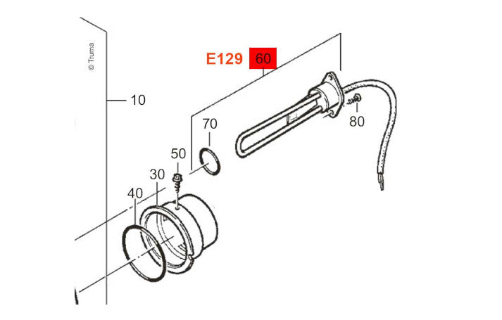 Truma varmestav komplet med O-ring