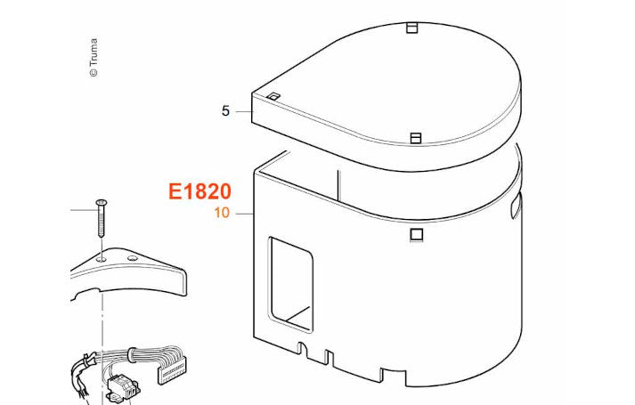 Truma Mantel für Boiler 14Liter