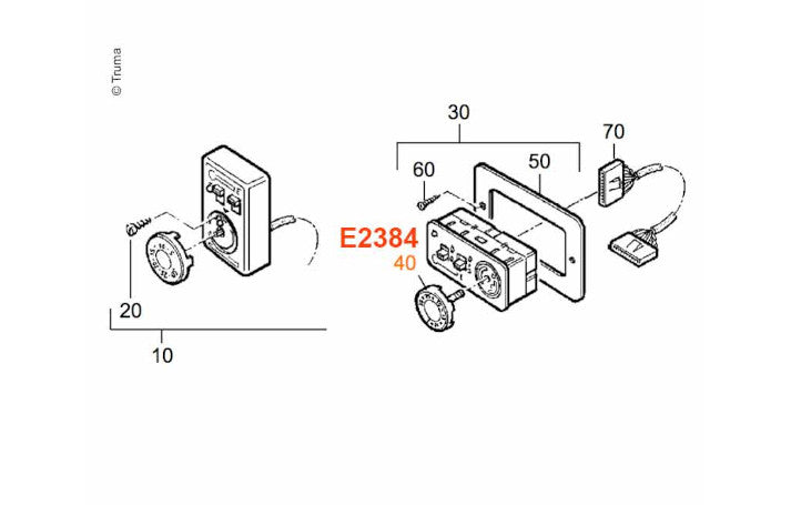 Truma Bediengriff E4000