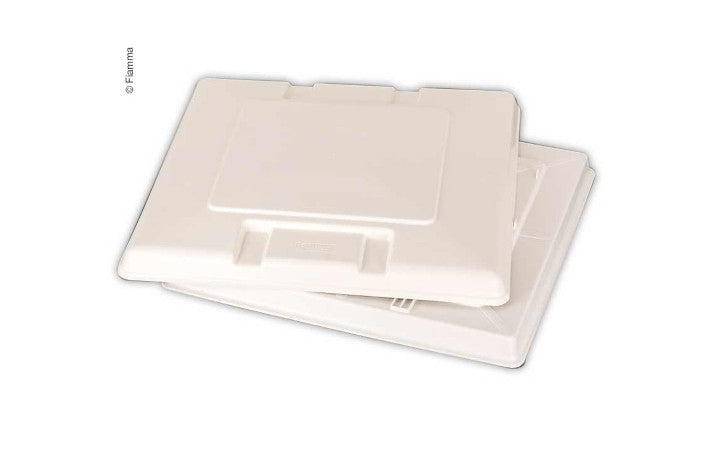 Fiamma Ersatzglas Dachhaube weiß Vent 50x50