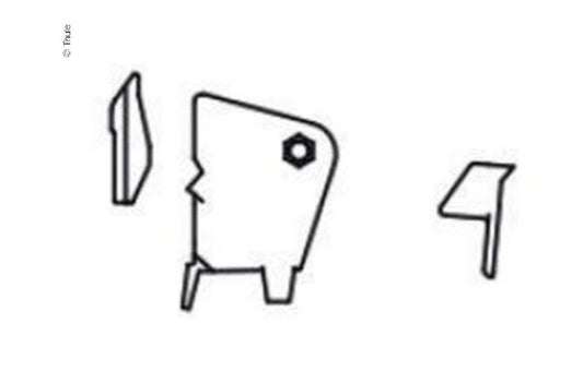 Thule Omnistor 8000 Befestigungssatz-Spannstange