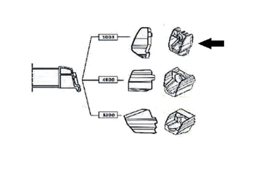 Thule Omnistor 5003 Halterung Spannstange vorne