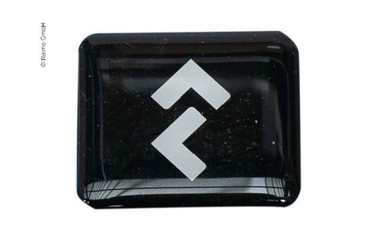 Dometic Logoplade sort