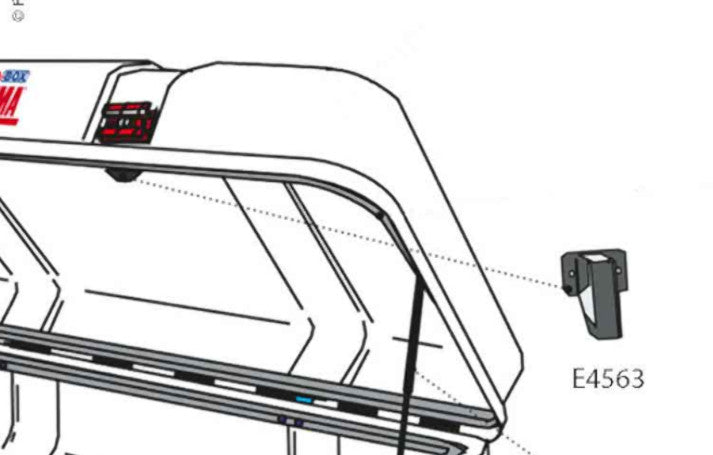 Fiamma innere Schlossabdeckung rechts Ultra Box 1/2/3