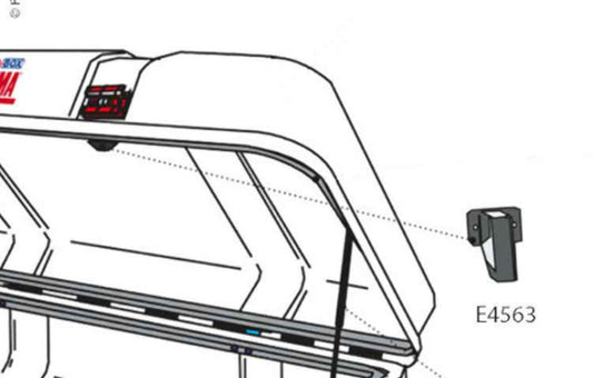 Fiamma innere Schlossabdeckung rechts Ultra Box 1/2/3