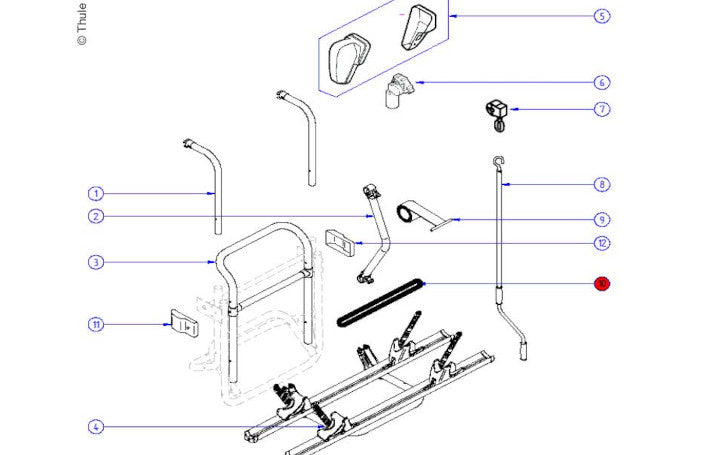 Thule Gummiring  für Lift Manual und Lift 12 V