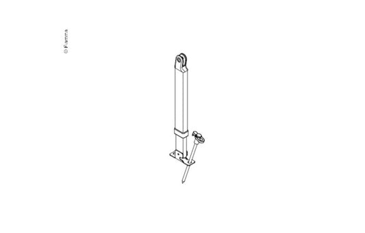 Fiamma Stützfuß F65S, 370/490 cm, links
