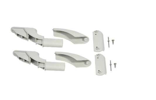 Thule Endstück komplett für Thule Roof-Rack, grau