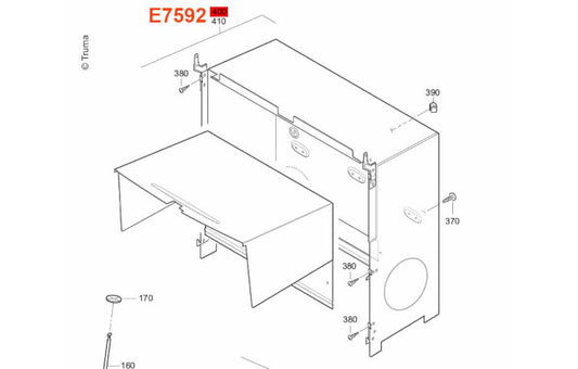 Truma Einbaukasten S 5004