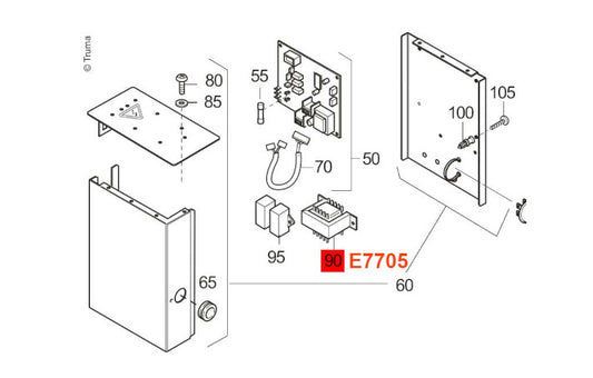 Truma Trafo für Gebläsemotor