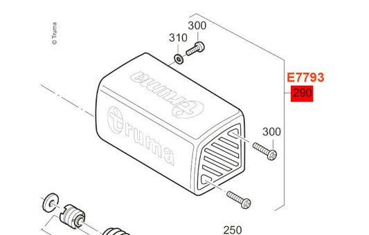 Truma Motorabdeckung für Mover SE / R