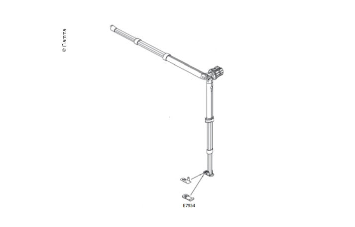 Fiamma Fußplatte Stützfuß Caravanstore