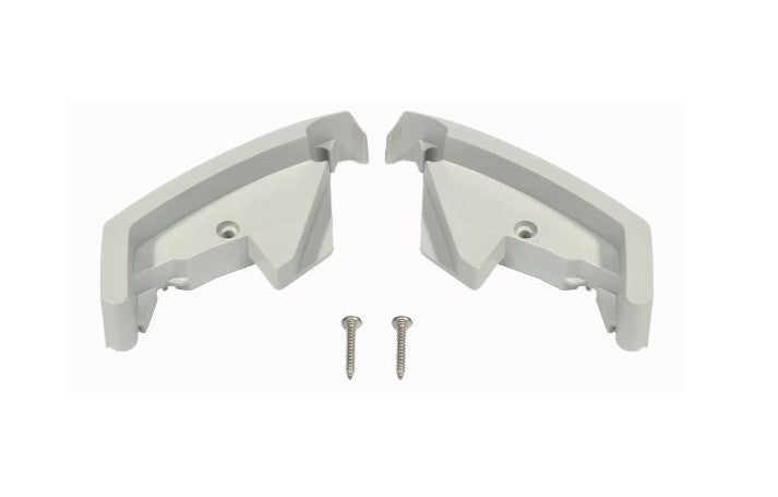 Thule Omnistor 9200 Frontblendenendkappen links/rechts - silber