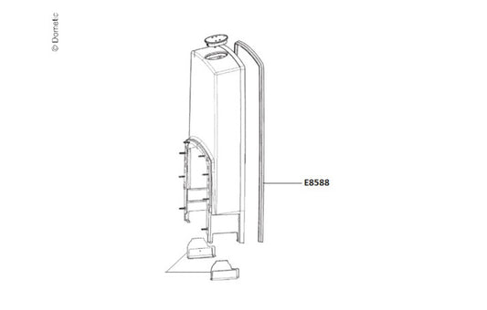 Dometic Dichtung Wandkonsole CTW3110/CTW4110
