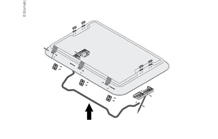 Dometic Rohrbügel Heki 2