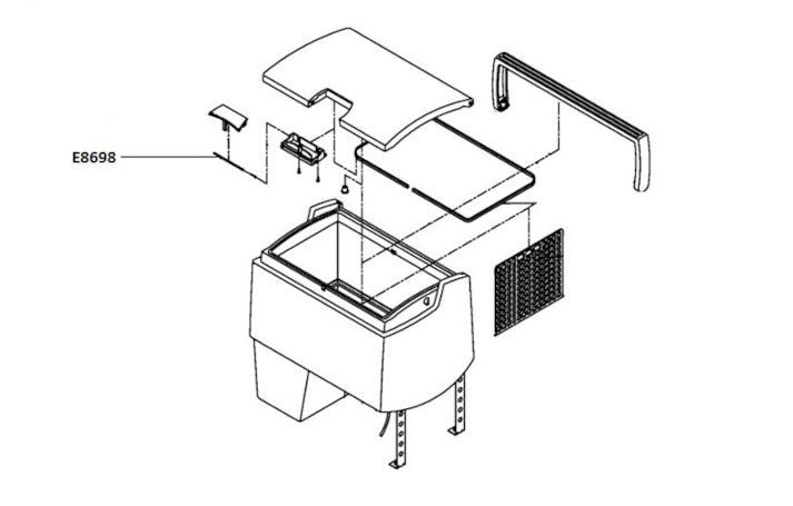 Dometic Achse Verschluss CF18/CDF18