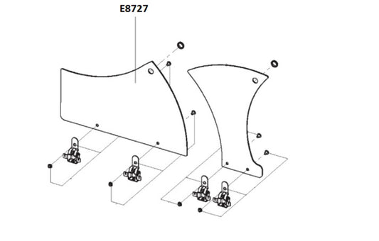 Dometic Kocher-Glasabdeckung
