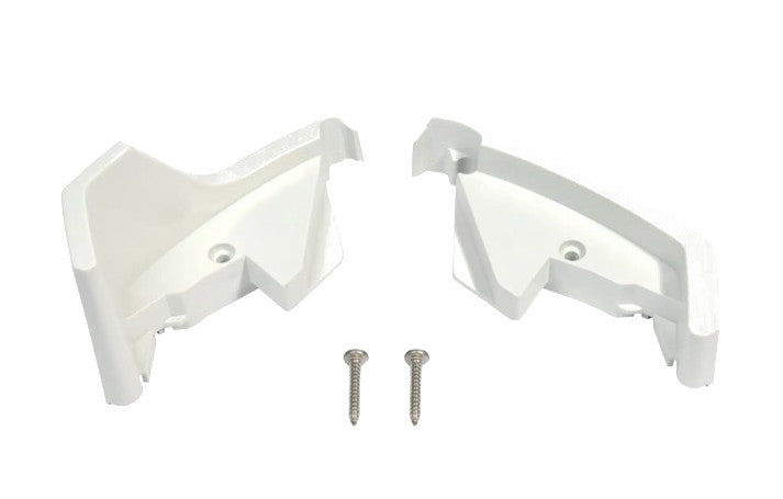 Thule Omnistor 9200 Frontblendenendkappen links/rechts - weiß