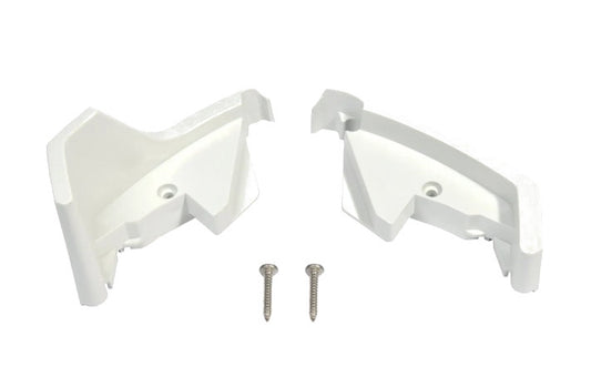 Thule Omnistor 9200 Frontblendenendkappen links/rechts - weiß