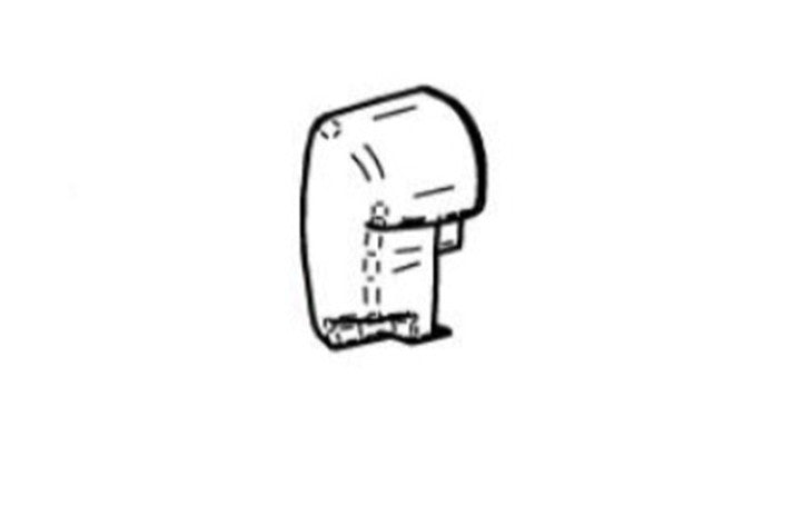 Thule Omnistor 8000 Endkappe Motor links weiß