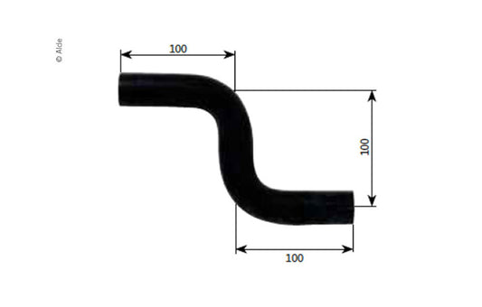 Alde Gummi-S 100x100x100mm