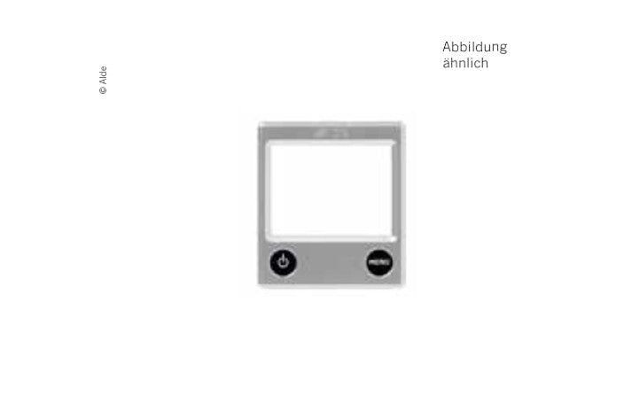 Alde Frontblende schwarz für Bedienteil 3010/3020