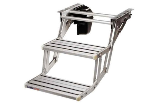 Thule Doppel-Trittstufe Omnistep Aluminium - 12-V motorisierte Einstiegsstufe  440 12V