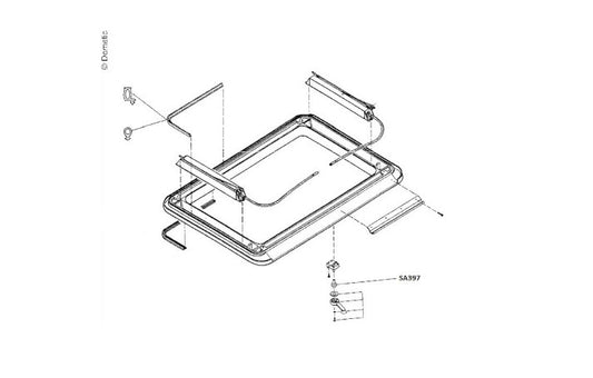 Dometic Antriebsritzel kurz Heki 1