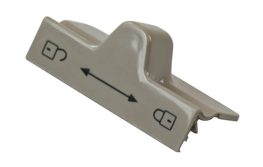 Dometic Schieber Türverriegelung grau - gerade Tür