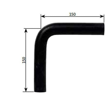 Alde Gummiwinkel 150x150mm - Campingfrosch