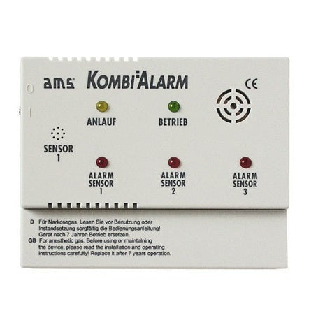 AMS Gas-Alarmgerät Kombialarm - Anlage 12V - Campingfrosch