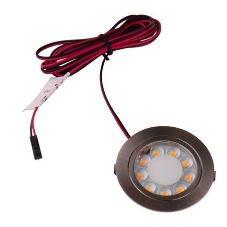Carbest Edelstahl-LED-Spot - 9 LEDs - Campingfrosch