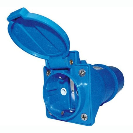 Carbest Kurzadapter CEE- Stecker/Schukokupplung - Campingfrosch