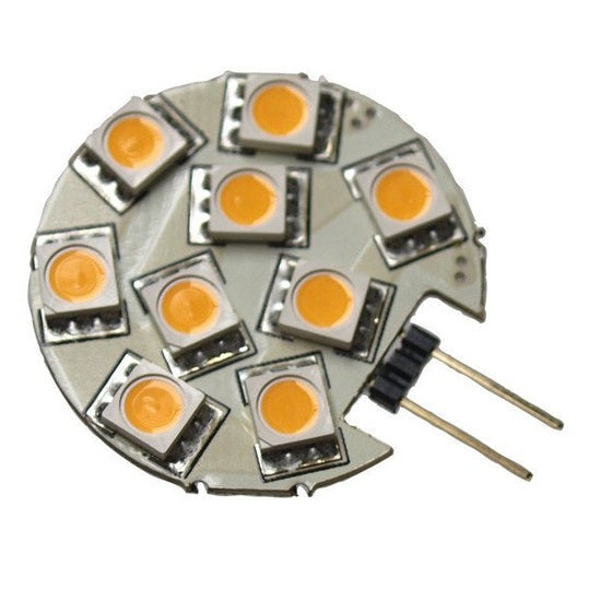 Carbest LED G4 Leuchtmittel, 1,5W, 150 Lumen, 9 warmweisse SMD dimmbar - Campingfrosch