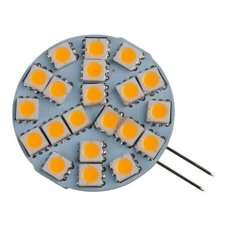 Carbest LED G4 Leuchtmittel, 3W, 270 Lumen, 21 warmweiße SMD - Campingfrosch