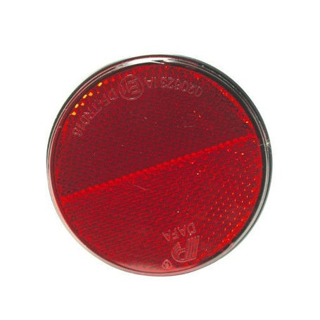 Carbest Reflektor rund Rot - Campingfrosch