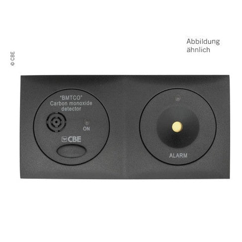 CBE Gaswarner BMTCO, Kohlenmonoxid Detector, 12V - grau - Campingfrosch