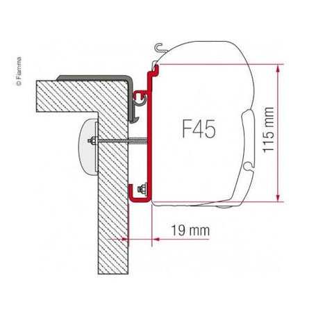 Fiamma Adapter Kit Rapido 7-8 - Campingfrosch