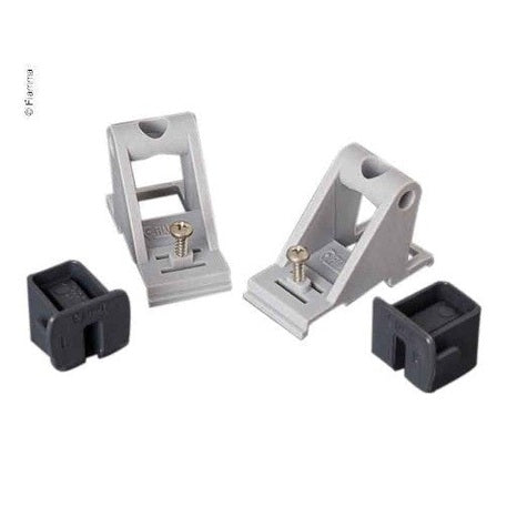 Fiamma Endkappe Frontprofil links F45TiL Titanium - Campingfrosch