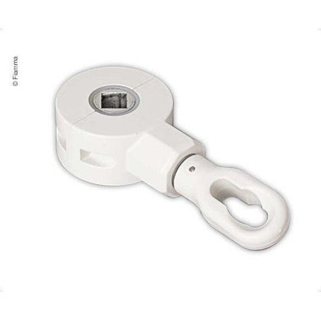 Fiamma Getriebe und Öse ab 450 cm passend für F45L und Zip - Polar White - Campingfrosch