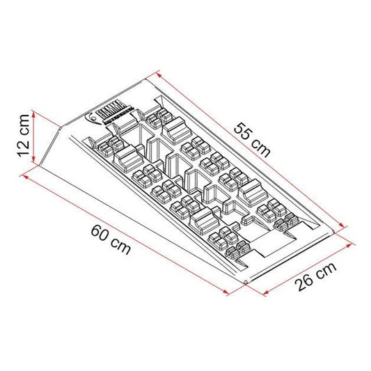 Fiamma Level-System Jumbo - XXL Auffahrkeile - Campingfrosch