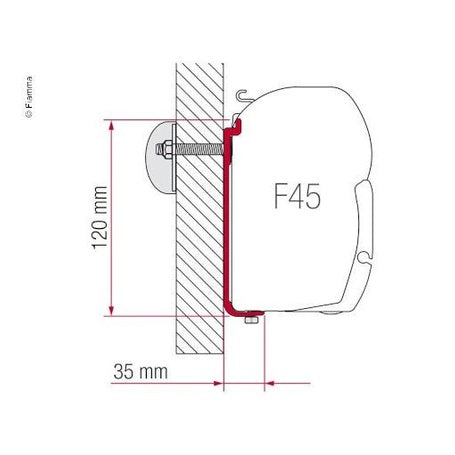 Fiamma Markisen Adapterkit AS400L - Campingfrosch