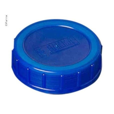 Fiamma Schraubverschluss blau mit Dichtung - Campingfrosch