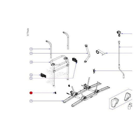 Thule Lift V16 Tragrohr-Endstück - Campingfrosch
