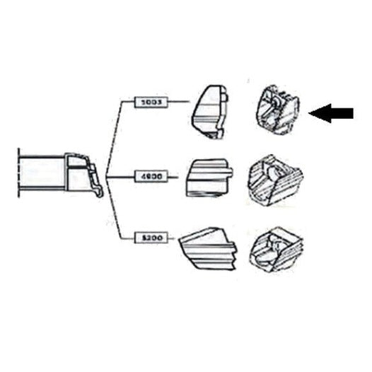 Thule Omnistor 5003 Halterung Spannstange vorne - Campingfrosch