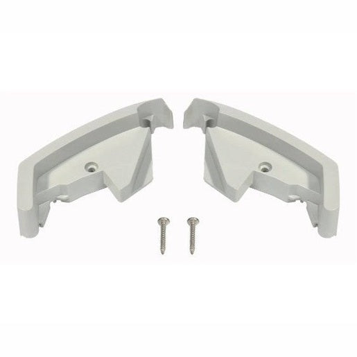 Thule Omnistor 9200 Frontblendenendkappen links/rechts - silber - Campingfrosch