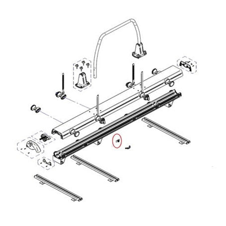 Thule Radmontagesatz VeloSlide / VeloSlide Short - Campingfrosch